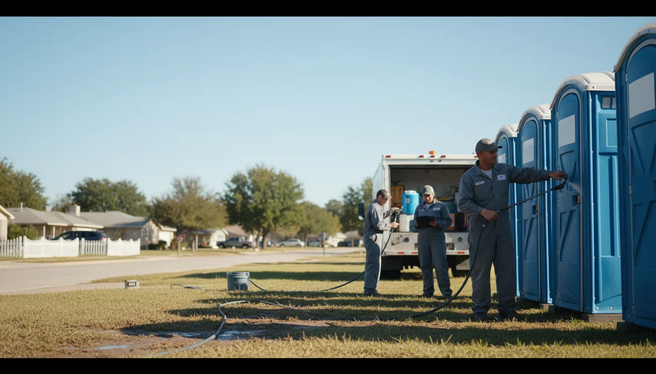 Long-Term Portable Toilet Rental in Fort Ransom, ND near me